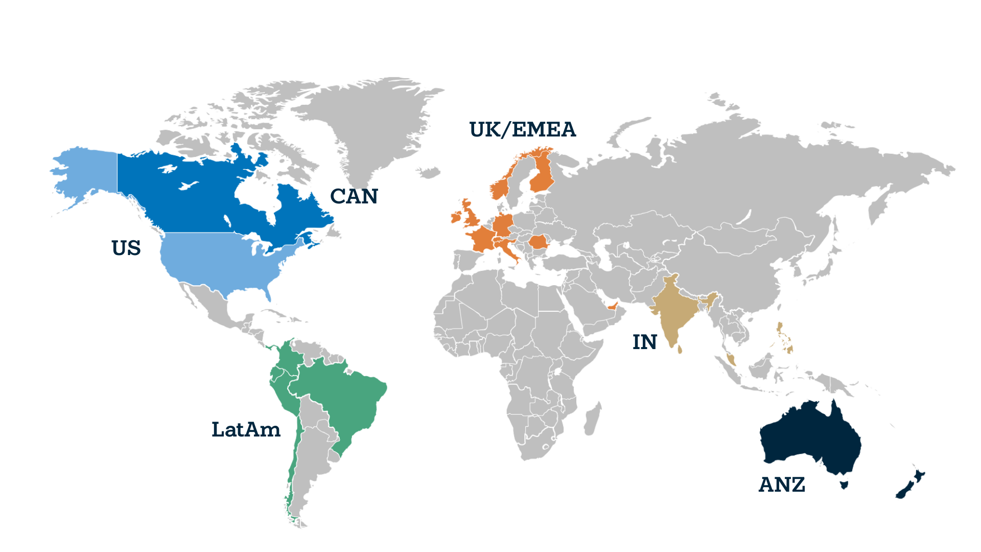 Global reach. <span>Local presence.</span>