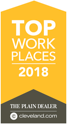 top work placed award logo