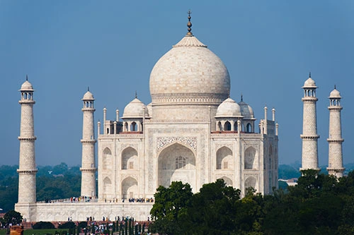 The Taj Mahal in Agra, India