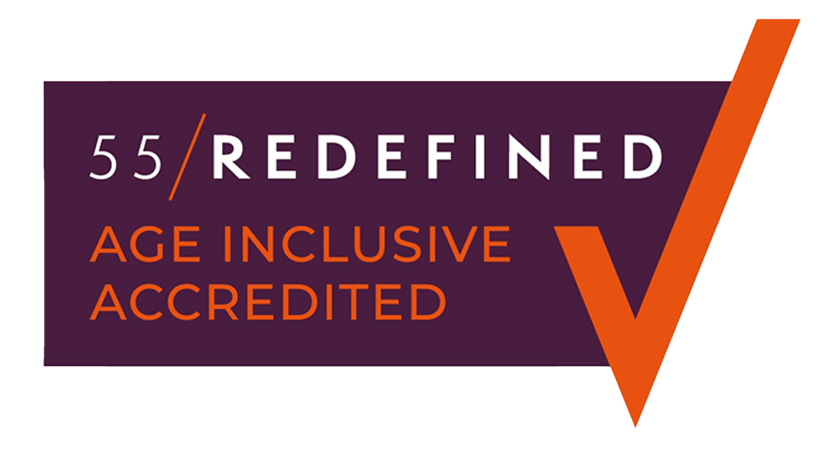 55 Redefined Age Inclusive Accredited logo