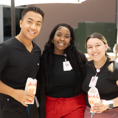 a group of people posing for a picture