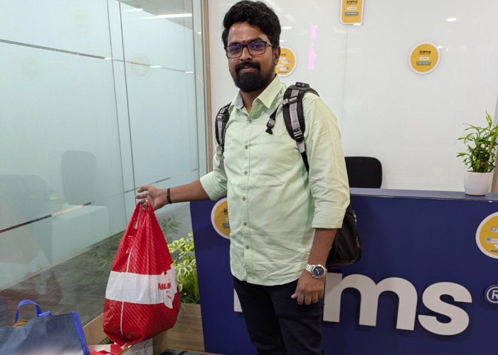 Voluntary participation of iCIMS employees in Walk for Ukraine charity event