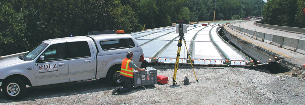Construction Layout & Surveying Background Image