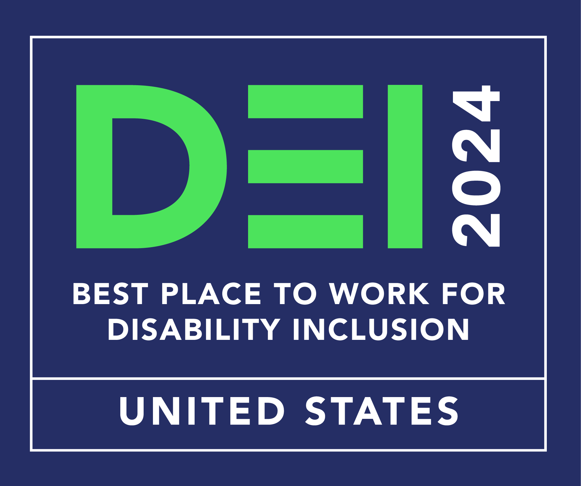 Disability Equality Index’s Best Place to Work for Inclusion