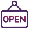 we’re open