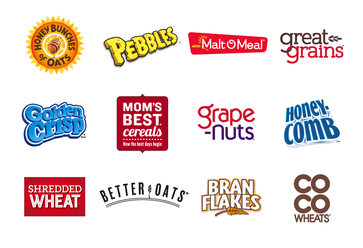 Cereal Brand Logos