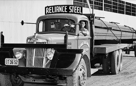 Reliance Steel Original Antique Truck