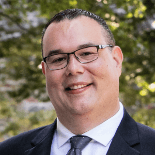 Headshot of Rob Mack, Associate Provost and Chief Diversity Officer, Tufts University, Medford/Somerville & SMFA campuses.