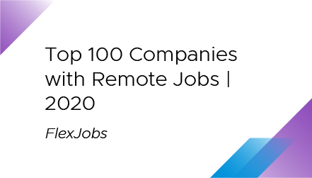 The 100 companies with remote jobs image